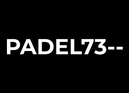 Padel73 Golden Trims Shirt Round Neck Black/Gold
