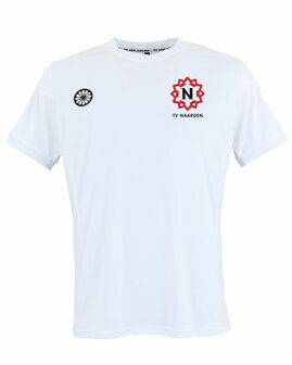 TV Naarden Jongens Shirt Wit met clublogo