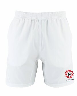 TV Naarden Jongens Short Kadiri Wit met logo