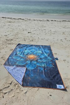 SooBluu Reishanddoek en Strandlaken L LOTUS 100 x 160 cm