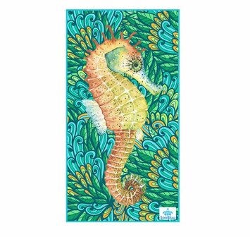SooBluu Reishanddoek en Strandlaken XL HIPPO 100 x 190 cm
