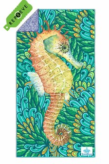 SooBluu Reishanddoek en Strandlaken XL HIPPO 100 x 190 cm