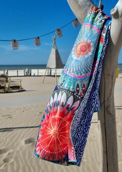 SooBluu Reishanddoek en Strandlaken L ANEMON 100 x 160 cm