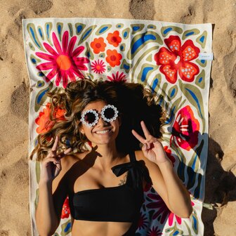 Buvanha Texel Strandlaken &ndash; 160 x 80 cm