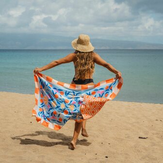 Buvanha Valencia Strandlaken &ndash; 160 x 80 cm