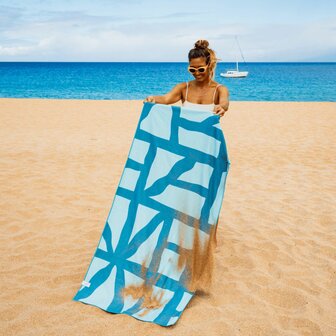 Buvanha Germany Strandlaken &ndash; 160 x 80 cm