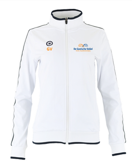 Gooische Vallei Dames Jack Wit met clublogo