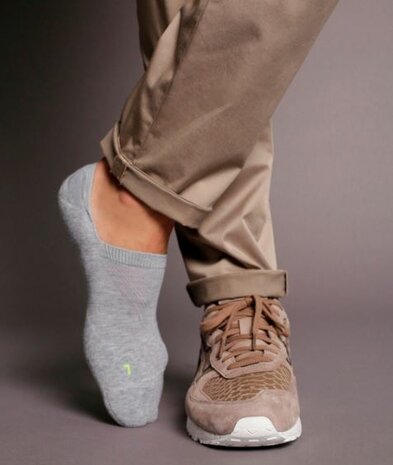Falke Cool Kick Unisex Kousenvoetjes Grijs