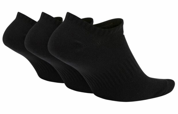 Nike Sokken Everyday Lightweight 3-Pack Zwart