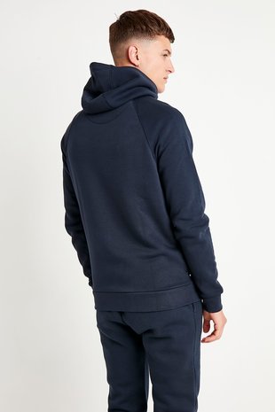 Sweater 11 Degrees Full Zip Hoodie Heren Dark Navy