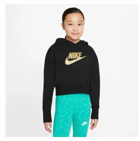 Nike Hoodie Zwart Girls