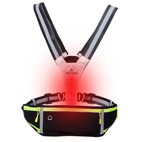 Bee Safe Led Harness USBWaist Bag