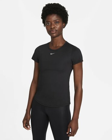 Nike Dry Fit One Shirt Zwart