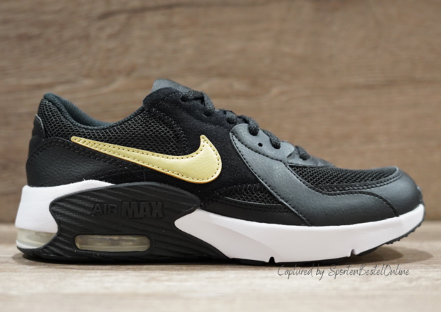 Nike Air Max Excee (PS) Zwart/Goud - Sport en Bestel Online