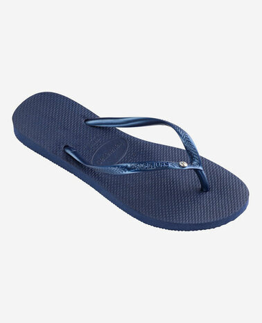 Havaianas Ladies Slim Crystal SW II Navy Blue