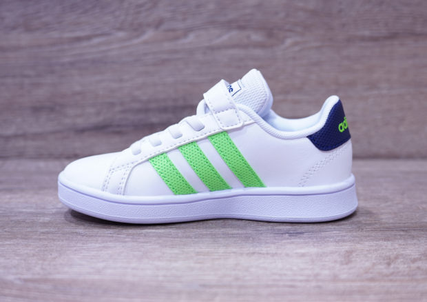 Adidas Grand Court EL C, FTW  (maat 28-35)