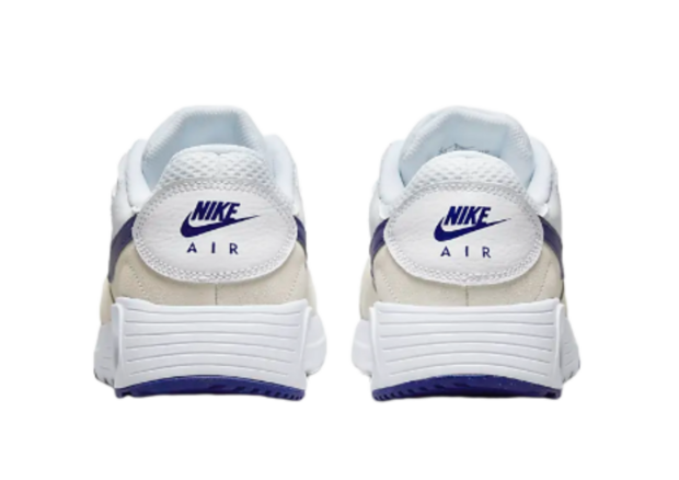 Nike Air Max Wit/Royalblue
