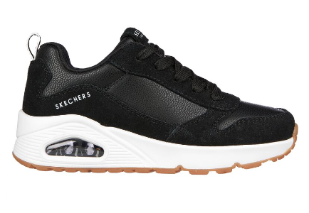 Skechers Street LA Memory Foam Zwart