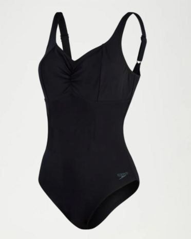 Speedo Women's Shaping AquaNite Swimsuit Black