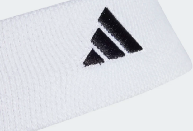 Adidas Tennis Hoofd Zweetband Small Zwart