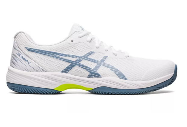 Asics Gel Game 9 Clay/OC White/Steel Blue