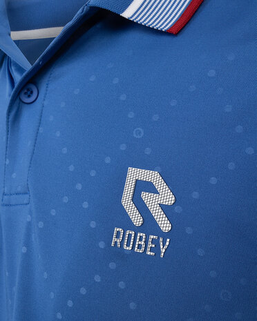 Robey Tennis Poach Polo Blue