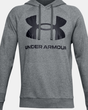 Under Armour Rival Fleece Big logo HD - Grey