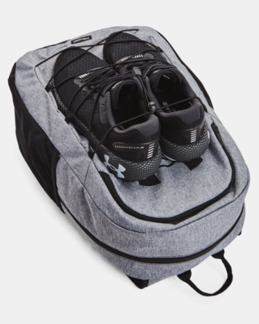 Under Armour Hustle Sport Backpack Black-Grey