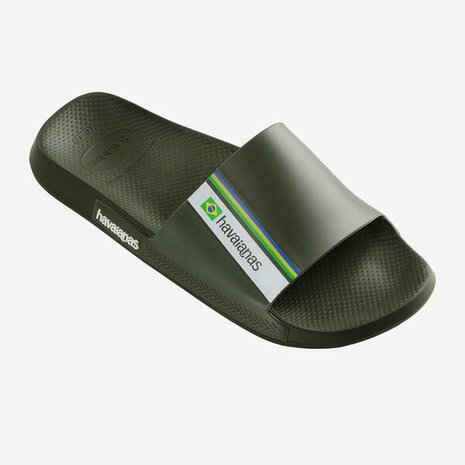 Havaianas Slides Brasil Groen