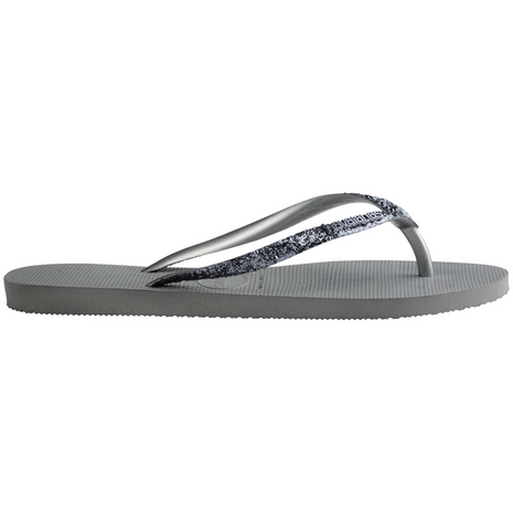 Havaianas Ladies Slim Glitter II Steel Grey