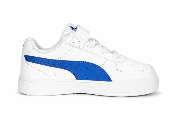 Puma Caven Junior Wit Royalblue
