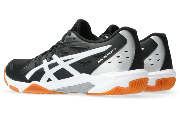 Asics Gel Rocket 11 Mako Zwart/Puur Zilver