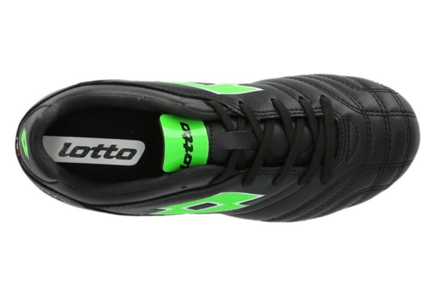 Lotto Stadio 705 FG JR Black-Spring Green