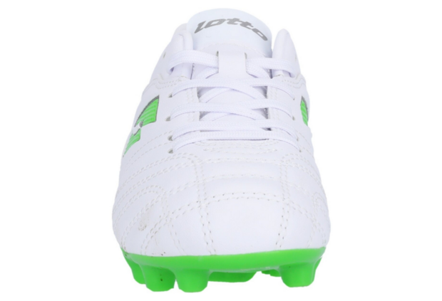 Lotto Stadio 705 FG JR White/Spring Green 