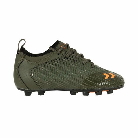 Hummel Zoom JR FG/AG  Army Green/ Neon Orange