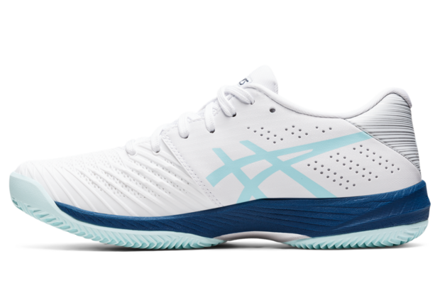 Asics Solution Swift FF Clay White/Clear Blue