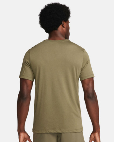 Nike Dri-Fit Men's Fitness T-shirt Medium Olive