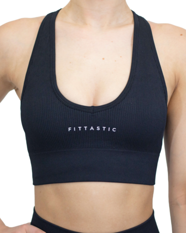 Fittastic Sport Bra Noir Black