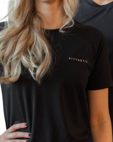 Fittastic T-shirt Dames Zwart