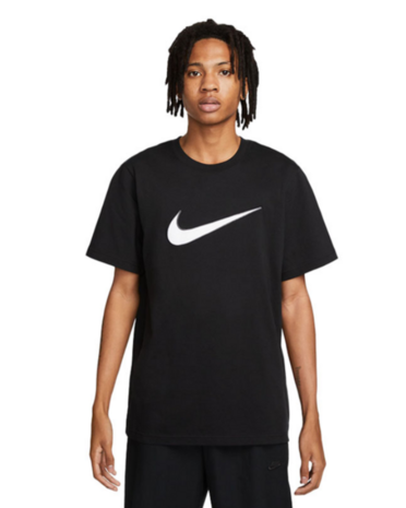 Nike Men's Swoosh T-shirt Zwart