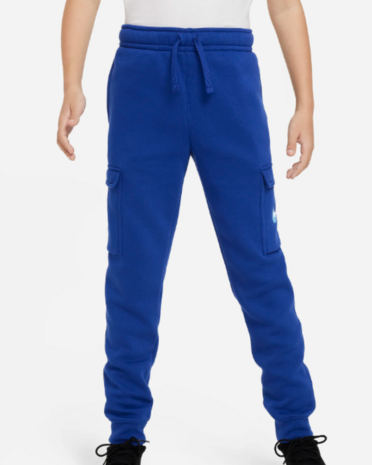 Nike Swoosh fleece Cargo Pant Blue