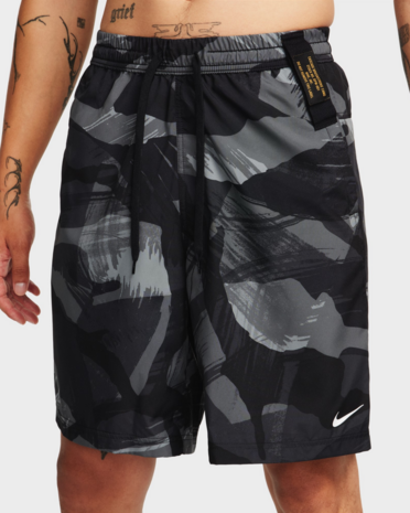 Nike Form Camo Men Dri-Fit Short - Zwart