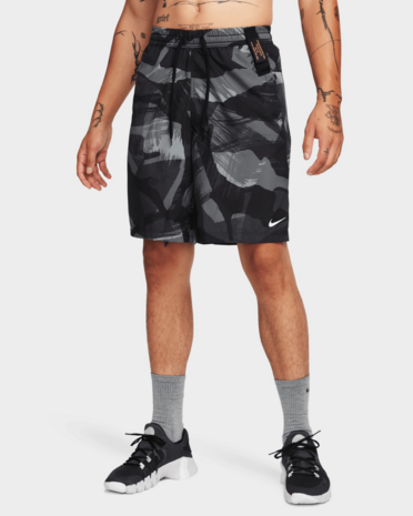 Nike Form Camo Men Dri-Fit Short - Zwart