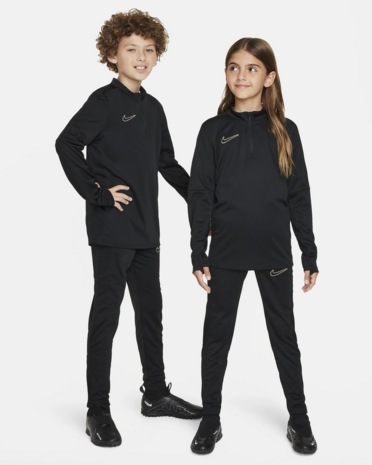 Nike DRI-FIT Academy 23 Kids Trainingssweat 1/4-zip Zwart