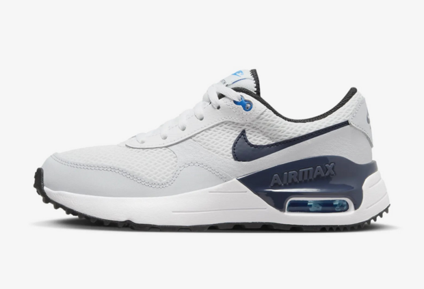 Nike Air Max System Kids GS - White/Thunder Blue