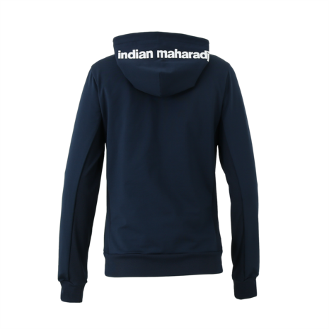 Indian Maharadja Kadiri Women Hooded Jacket - Navy