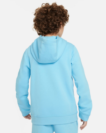 Nike Boys NSW SI Fleece Hoodie - Aquarius Blue