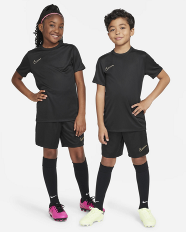 Nike DRI-FIT Academy 23 Kids T-shirt - DX5482-017 - Zwart-Goud