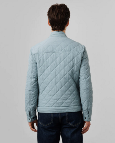 Reset Nemours Bomber Jacket - Pale Aqua