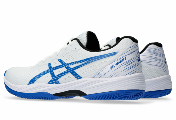 Asics Gel Game 9 Clay/OC White/Tuna Blue